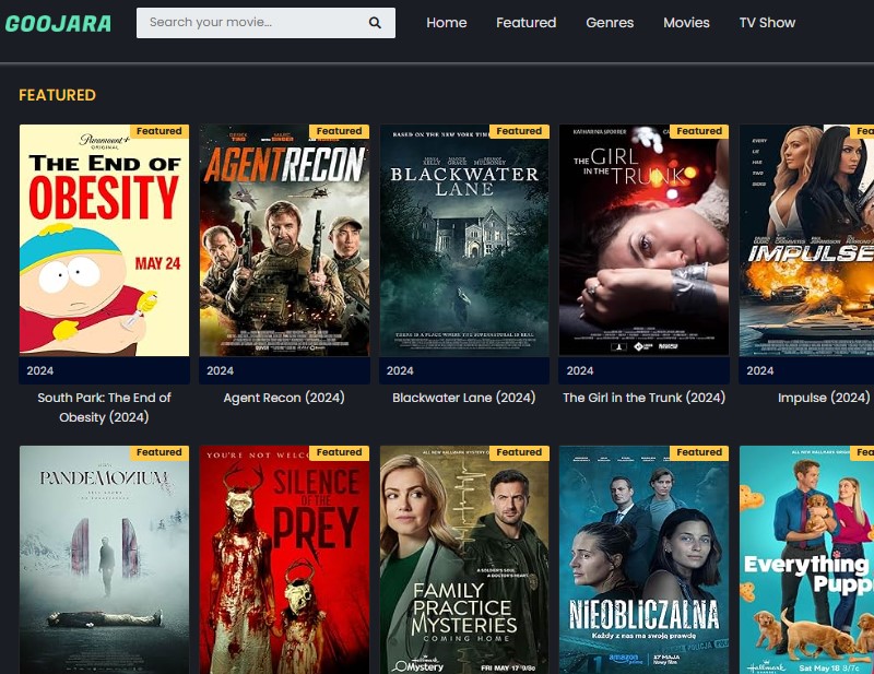 Goojara Stream Movies and TV Shows for Free